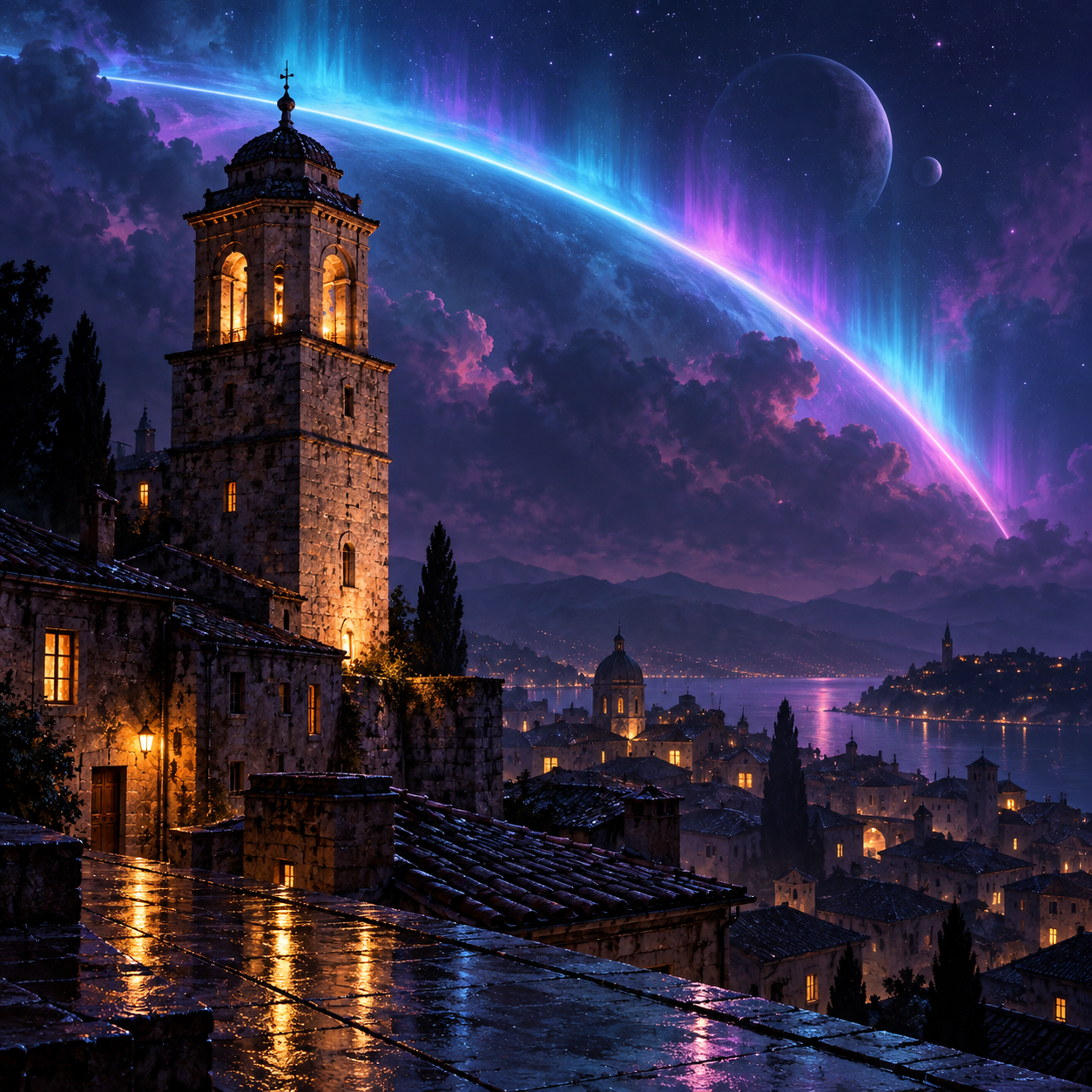 Stone Beneath Aurora cover artwork